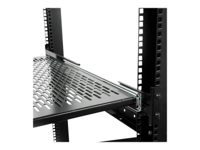 Startech : 19IN ADJUSTABLE DEPTH SLIDING SERVER RACK CABINET SHELF