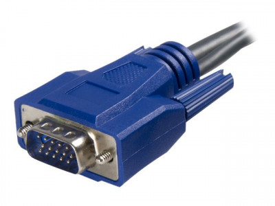 Startech : 6 FT ULTRA-THIN USB VGA 2-IN-1 KVM cable