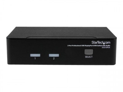 Startech : 2 PORT PROFESSIONAL USB DISPLAY KVM SWITCH avec AUDIO