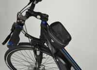 FISCHER Sacoche pour cadre de vélo Premium, noir FISCHER Sacoche pour cadre de vélo Premium, noir