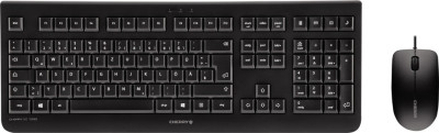 CHERRY Kit clavier AZERTY & souris DC 2000, avec fil, noir