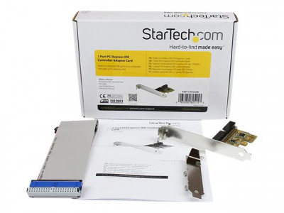 Startech : 1 PORT PCI-EXPRESS IDE ADAPTER card