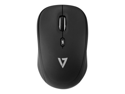 V7 : SOURIS OPTIQUE MOBILE WIRELESS 2.4GHZ 4 BOUTONS 1600DPI NOIR