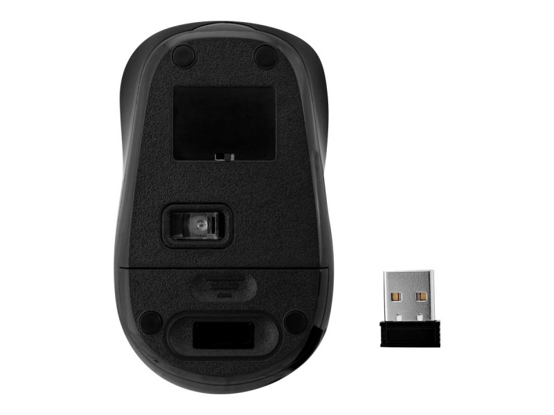 V7 : SOURIS OPTIQUE MOBILE WIRELESS 2.4GHZ 4 BOUTONS 1600DPI NOIR