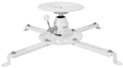 LogiLink plafond de projecteur monter la longueur du bras 135 mm, blanc