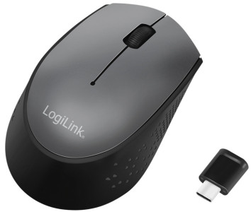 LogiLink souris sans fil USB-C, sans fil, noir