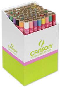 CANSON Papier de soie, 0,5 x 5,0 m, 20 g/m2, présentoir