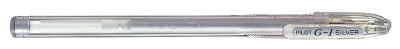 PILOT Stylo à encre gel G1 Métal, argent