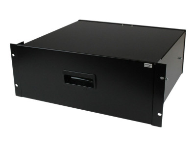 Startech : 4U BLACK STEEL STORAGE DRAWER F/19IN RACKS et CABINETS (8.70kg)