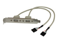Startech : BLANKING PLATE avec 2X USB PORT