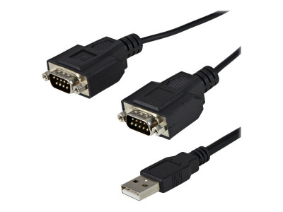 Startech : 2 PORT FTDI USB TO SERIAL ADAPTER cable avec COM RETENTION