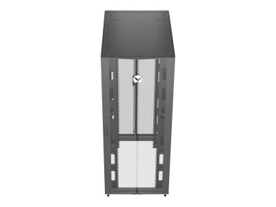 Vertiv : 42U NETWORK RACK 800X1100MM W/SIDES BLACK