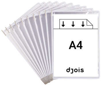 tarifold tdisplay Poche à pivot, A5, blanc