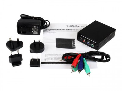 Startech : COMPONENT TO HDMI VIDEO CONVERTER avec AUDIO