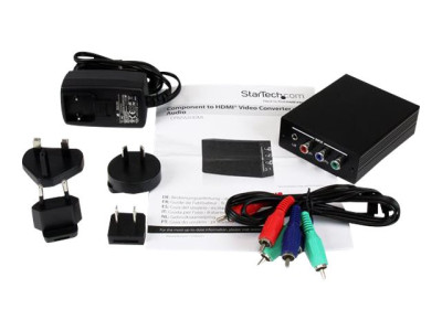 Startech : COMPONENT TO HDMI VIDEO CONVERTER avec AUDIO
