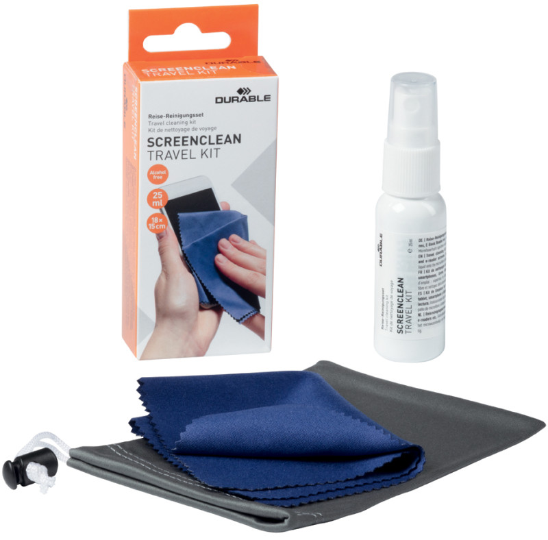 Nettoyage écran Kit DURABLES « KIT DE VOYAGE SCREENCLEAN »