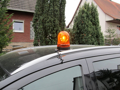 IWH lumière d'avertissement de voiture, orange, 12 V / 55 Watt