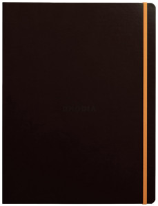 RHODIA Carnet de notes RHODIARAMA, A4+, ligné, orange