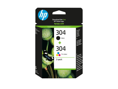 HP 304 cartouche encre combo 2-pack