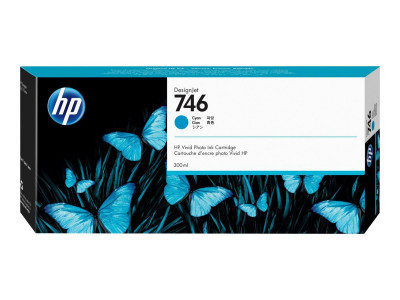 HP 746 300-ML Cyan cartouche encre