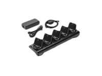 Zebra : 5 SLOT PRINT CRADLE PSU EU CORD pour ZQ300 SERIES