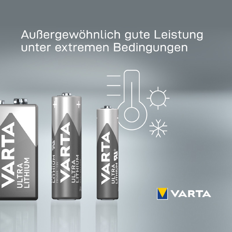 VARTA pile Lithium Professional Lithium, Micro (AAA)