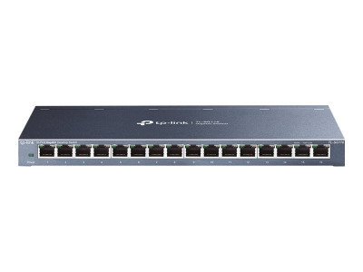 TP-Link : 16-PORT GIGABIT DESKTOP SWITCH 16 GIGABIT RJ45 PORTS STEEL CASE