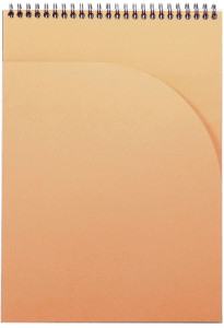 RHODIA Bloc spiralé Note Pad, A4, quadrillé 5x5, noir