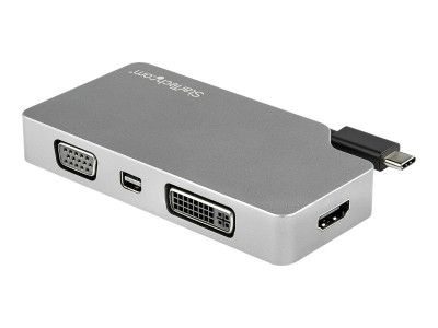 Startech : USB-C MULTIPORT VIDEO ADAPTER VGA DVI HDMI OR MDP - 4K 60HZ