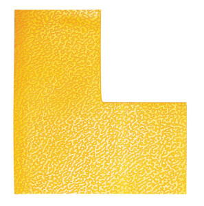 DURABLE Marquage de place, forme T, autocollant, jaune