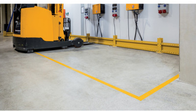 DURABLE Bande de marquage au sol DURALINE STRONG, jaune