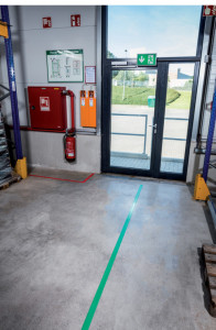 DURABLE Bande de marquage au sol DURALINE STRONG, vert