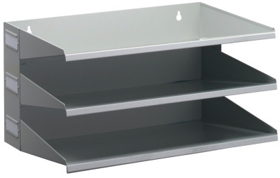 DURABLE Module de classement Business, 3 compartiments, gris