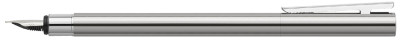 FABER-CASTELL Stylo-plume NEO Slim acier inox, brillant, M