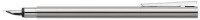 FABER-CASTELL Stylo-plume NEO Slim acier inox, brillant, EF