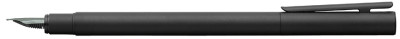 FAnoirER-CASTELL Stylo-plume NEO Slim métal, noir, F