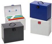 Esselte Valise métal pour dossiers suspendus, assorti Esselte Valise métal pour dossiers suspendus, assorti