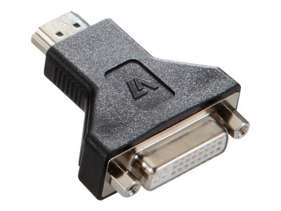 V7 : V7 ADAPTER HDMI TO DVI-D BLACK HDMI/DVI-D DUAL LINK M pour