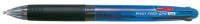 Stylo à bille PILOT FEED GP4 quatre couleurs, corps noir