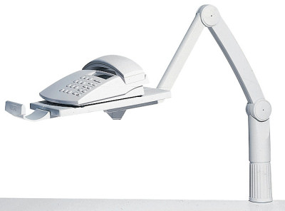 Hansa Bras téléphone flexible TSA 5020, gris clair