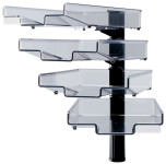 Hansa avec 4 tasses tiltrotor, noir Hansa avec 4 tasses tiltrotor, noir