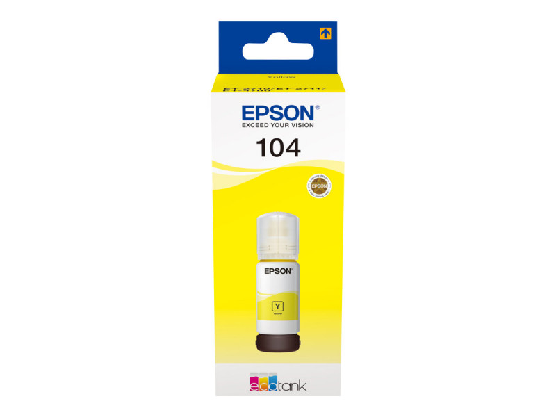 Cartouche compatible - 4 x Cartouche encre Epson 104 Ecotank compatible  l'imprimante Epson Ecotank Et-4700 - Cartouche d'encre - Achat & prix