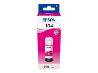 Epson 104 ECOTANK Magenta recharge encre 1 x 65 ml Magenta