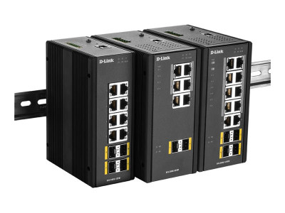 D-Link : 12 PORT L2 MANAGED SWITCH avec 8X10/100/1000BASET(X) PORTS