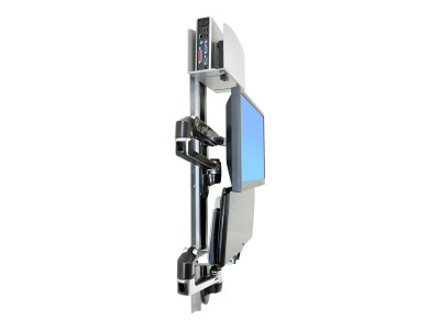 Ergotron : LX WALL MOUNT LCD ! KEYBOARD + UNIVERSAL CPU HOLDER ALUMINIUM