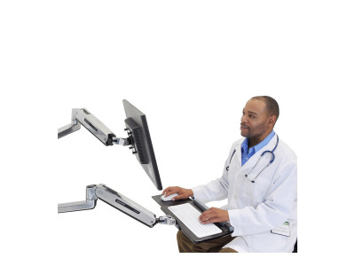 Ergotron : LX SIT-STAND KEYBOARD ARM POLISHED