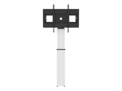 NewStar : MOTORIZED RAL9005 SLVR 42-100IN 200X200/800X600 150KG+BRACKETS