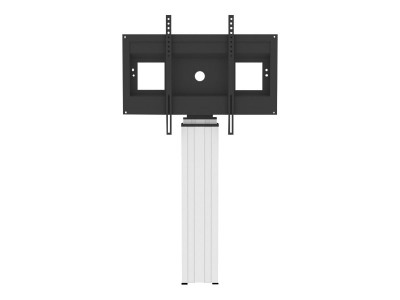 NewStar : MOTORIZED RAL9005 SLVR 42-100IN 200X200/800X600 150KG+BRACKETS