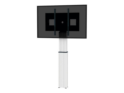 NewStar : MOTORIZED RAL9005 SLVR 42-100IN 200X200/800X600 150KG+BRACKETS