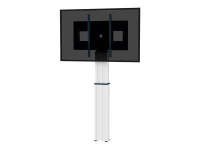 NewStar : MOTORIZED RAL9005 SLVR 42-100IN 200X200/800X600 150KG+BRACKETS